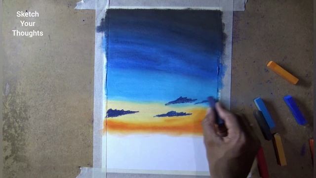 How to draw with soft pastels Sketch 23 смотреть онлайн