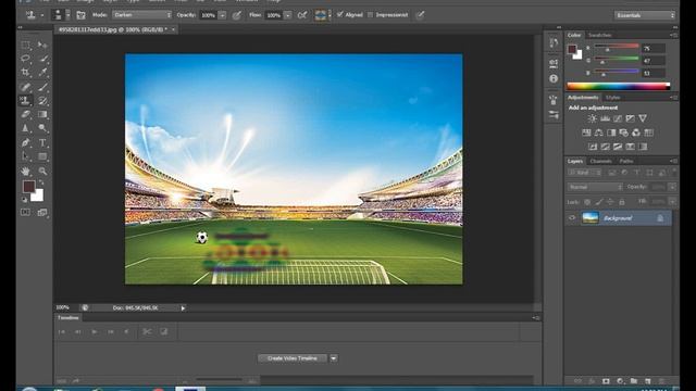 Adobe Photoshop CS6 Tutorial in urdu class 13 | Learn Adobe Photoshop in urdu | History Bursh Tool смотреть онлайн