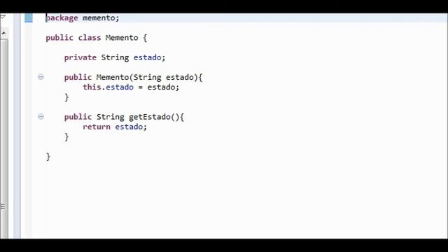Exemplo de implementação - Memento Pattern смотреть онлайн