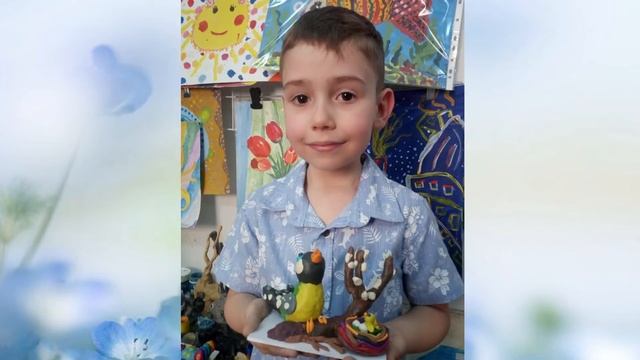 Рисуем и лепим в нашей творческой студии синичек. ??? смотреть онлайн