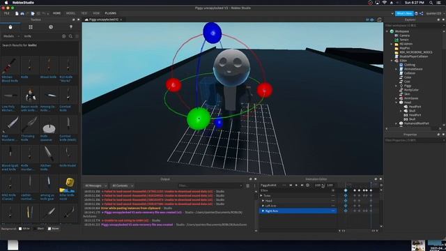 roblox studio piggy skins tutorial смотреть онлайн