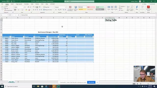 Excel Module 6 Textbook Project - Part 1 of 3 смотреть онлайн