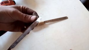 Резцы по дереву из напильников