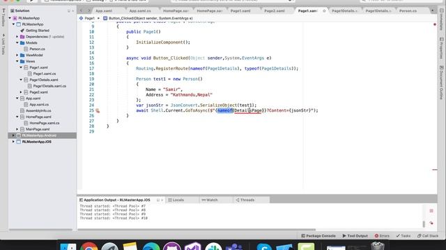 Xamarin Forms Shell Navigation and Object Passing смотреть онлайн