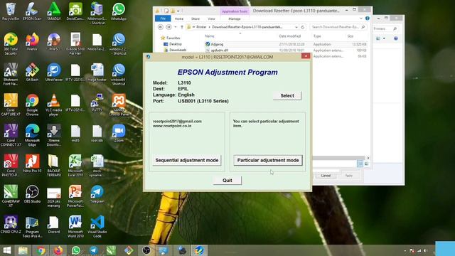CARA RESET EPSON L3110 MASA PAKAI BANTALAN TINTA PRINTER TELAH BERAKHIR смотреть онлайн