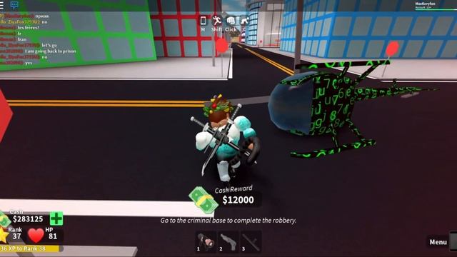 РОБЛОКС МЭДСИТИ КАК ПОЛУЧИТЬ ЛАЗЕРНУЮ ПУШКУ И ОГРАБЛЕНИЯ В ROBLOX смотреть онлайн
