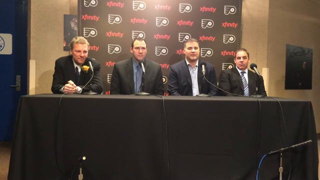 Eric Desjardins praised by Flyers teammates смотреть онлайн