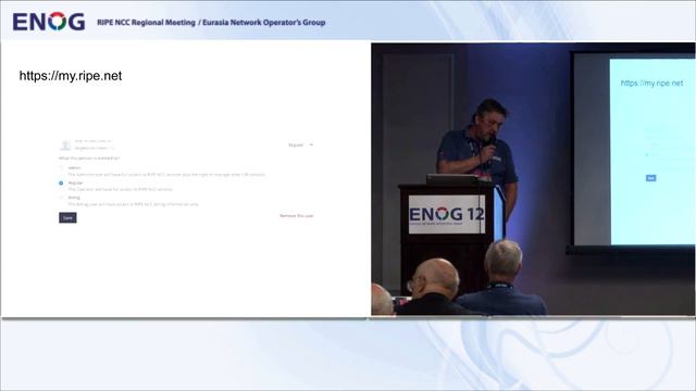ENOG 12: Taras Geychenko - RIPE Site Hints From Outside (RU) смотреть онлайн
