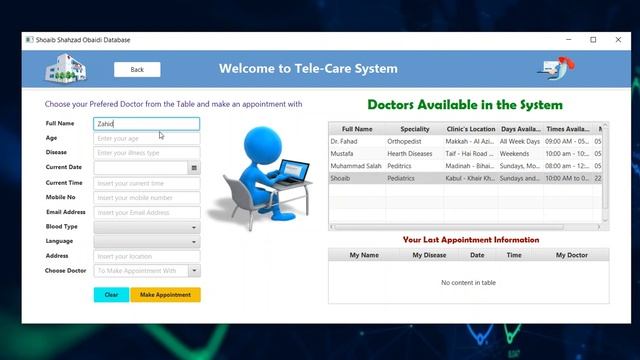 Tele-Medicare Project Using JavaFX plus Scene Builder Software смотреть онлайн