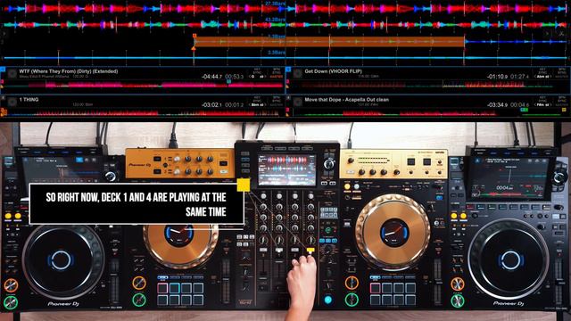 PRO DJ DOES INSANE MIX ON GOLD XDJ-XZ & CDJ-3000 - Creative DJ Mixing Ideas for Beginner DJs смотреть онлайн