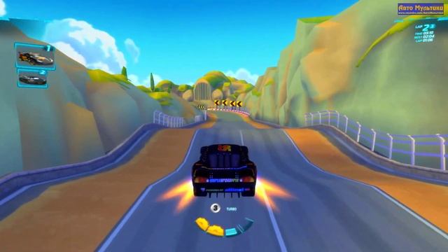 Carbon fiber Lightning McQueen - Cars 2: The Video Game смотреть онлайн