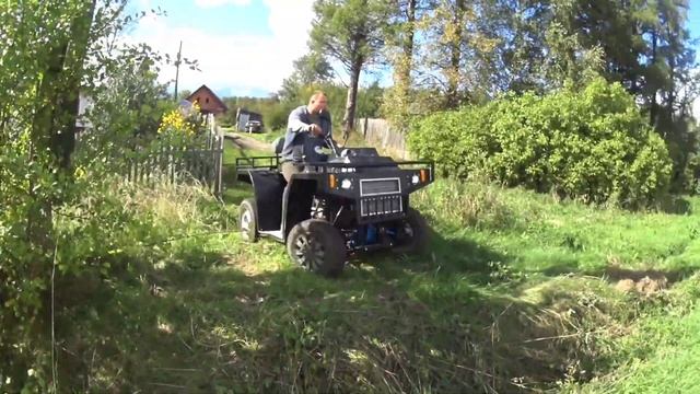 Самодельный Квадроцикл,двигатель Ока смотреть онлайн