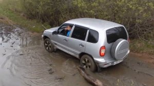 Шевроле нива , нива, первый выезд, оффроуд, легкое бездорожье.