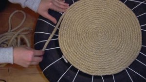 DIY Пуф-отоманка в стиле бохо из шины БЮДЖЕТНО/ ДЕКОР ДЛЯ ДОМА