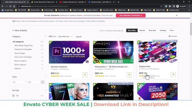 Envato Cyber Week Sale | 60% OFF for most popular plugins | envato elements free download смотреть онлайн