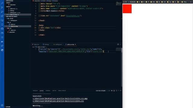Sass (SCSS): Map File (맵 파일) смотреть онлайн