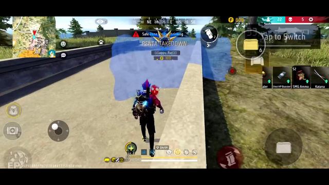 NEW VSK94 GAMEPLAY IN FREE FIRE || RJ ROCK смотреть онлайн