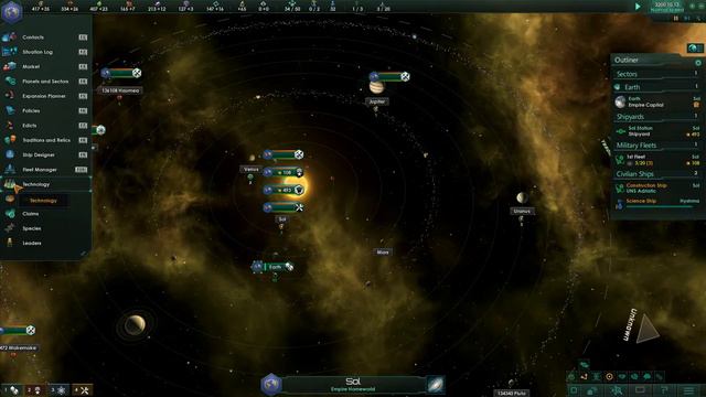 Stellaris Mega Pack ~ Ironman Mode ~ Ep.1 ~ Noob to the Game, Teach ME! смотреть онлайн