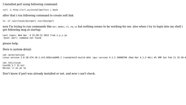 DevOps & SysAdmins: Why are all Linux commands broken after installing Perl? (2 Solutions!!) смотреть онлайн