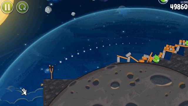 Angry Birds Space (PC Gameplay) смотреть онлайн