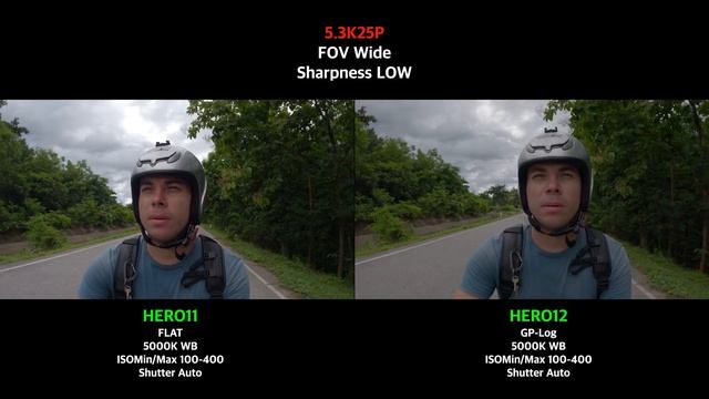 GoPro HERO12: GP-Log vs FLAT Color смотреть онлайн