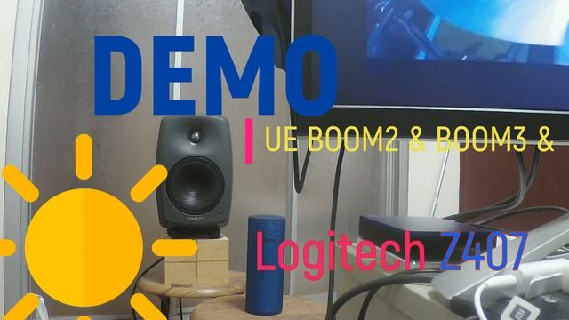 Logitech Z407 2.1喇叭聲音 Demo (同時比較UE boom2 & boom3） смотреть онлайн