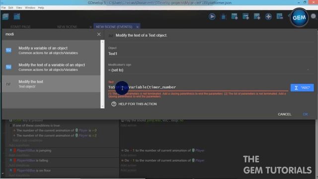 How to create a countdown timer : GDevelop 5 смотреть онлайн