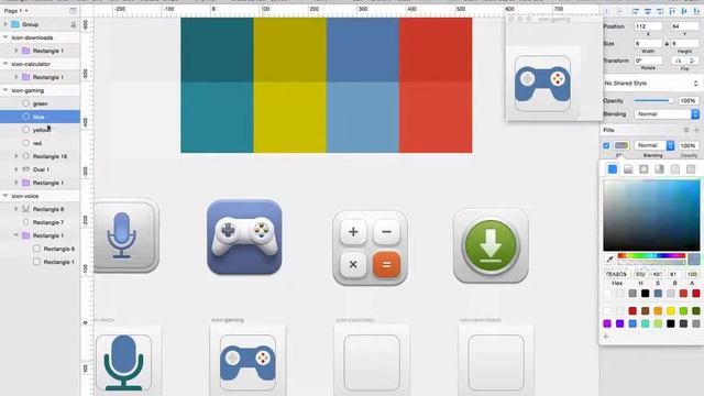 Honor 6 Icon Creation with Sketch смотреть онлайн