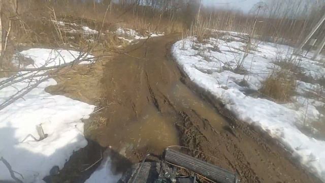 Stels 500 H Первый выезд этой весной