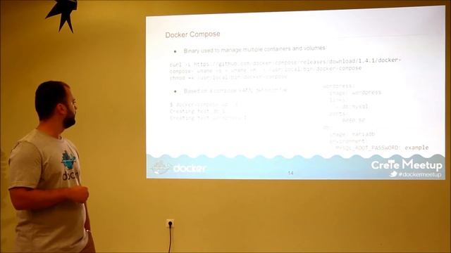 Introducing & playing with Docker | Manel Martinez | 1st Docker Crete Meetup смотреть онлайн