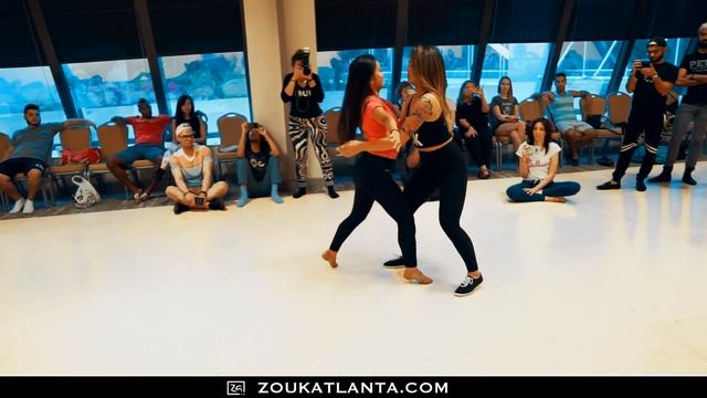 Midnight Marathon in Atlanta | Hannah Miller-Jones & Emi Ferguson | Brazilian Zouk Dance смотреть онлайн