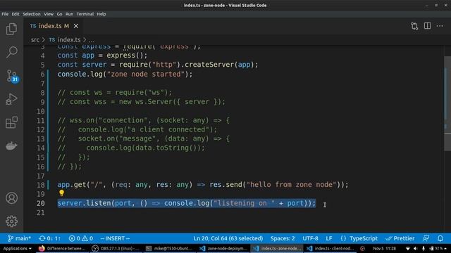 Create HTTP or Websocket Connections Between Node.js Pods in a Kubernetes Cluster смотреть онлайн