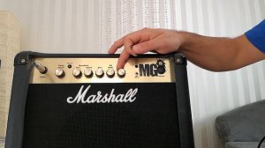 Marshall MG 15 Combo Amp Review test demo, best beginner amp?