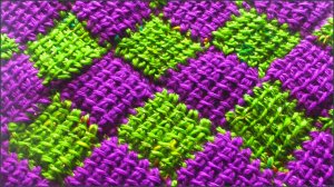 Энтерлак крючком. Вязание энтерлак. Узор крючком. Часть 2.