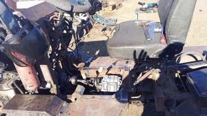 Раздатка от нивы на минитрактор.