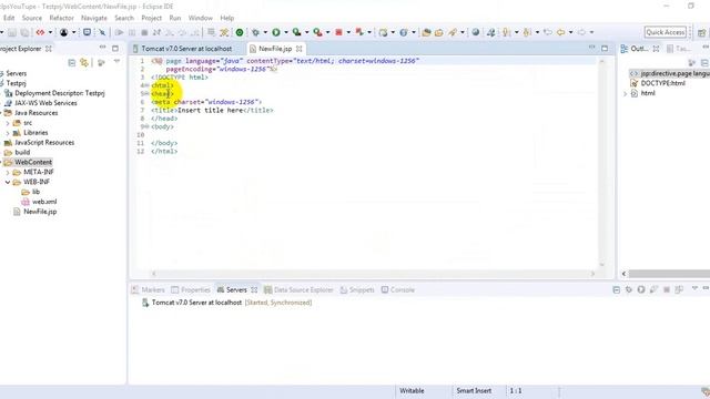 java JDK IDE SERVLET JSP смотреть онлайн