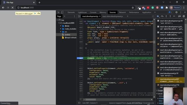 react fragment implementation mystery part 3. The virtual DOM in action смотреть онлайн