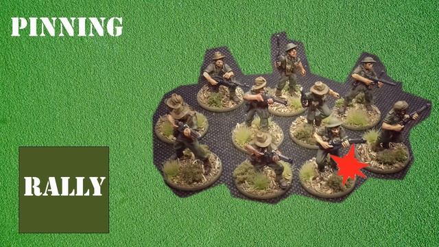 Bolt Action Basics - Pinning and morale tests смотреть онлайн