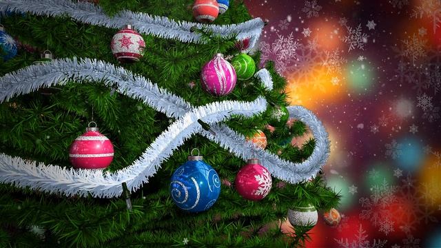 Футаж НОВОГОДНЯЯ ЁЛКА | Footage CHRISTMAS TREE смотреть онлайн