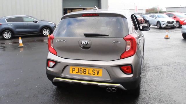 KIA Picanto 1.25 X-Line S 5dr Silver - PJ68 LSV смотреть онлайн