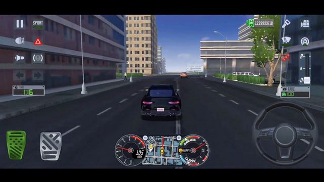 MERCEDES-AMG GT 4- DOOR COUPE CAR | CAR SIMULATOR EVOLUTION GAMES | TEXI SIM 2020 смотреть онлайн