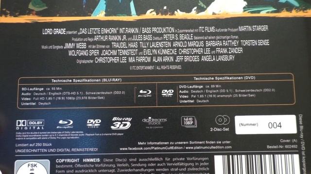 Unboxing - Das letzte Einhorn - Mediabook - Cover A смотреть онлайн