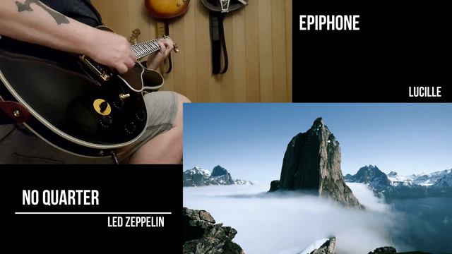 No Quarter ... Led Zeppelin ... Epiphone Lucille смотреть онлайн