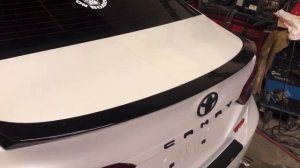 HOW TO REMOVE STOCK SPOILER FROM CAMRY!!! | CAMRY XSE SE LE 2018 - 2023 |