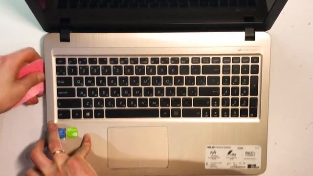 HDD To SSD на ASUS VivoBook X540S