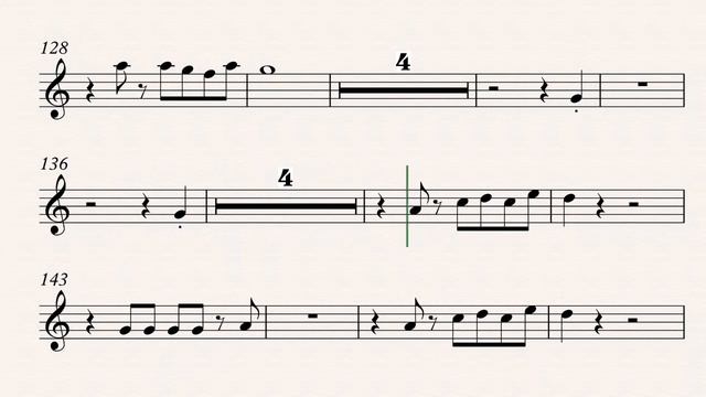 VST Medley Flute Violin Play along Sheet Music смотреть онлайн