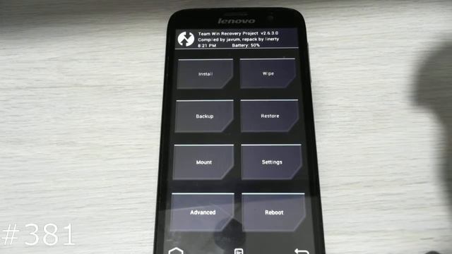 Hard Reset Lenovo A850 китай и оригинал (Cn и ROW) смотреть онлайн