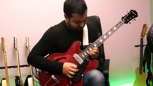 Gary Moore - The Loner Cover (Epiphone Casino) смотреть онлайн