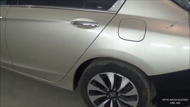 HONDA ACCORD HYBRID body repair (ПОКРАСКА) смотреть онлайн