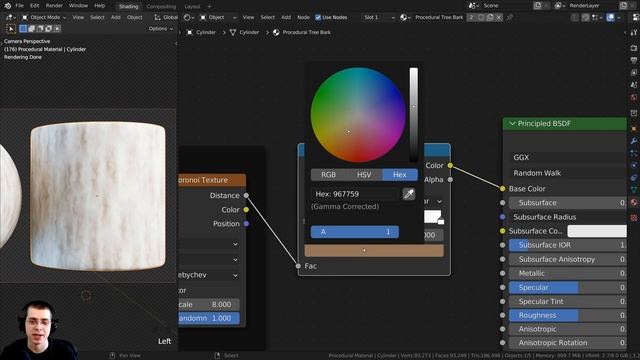 Procedural Tree Bark (Blender Tutorial) смотреть онлайн